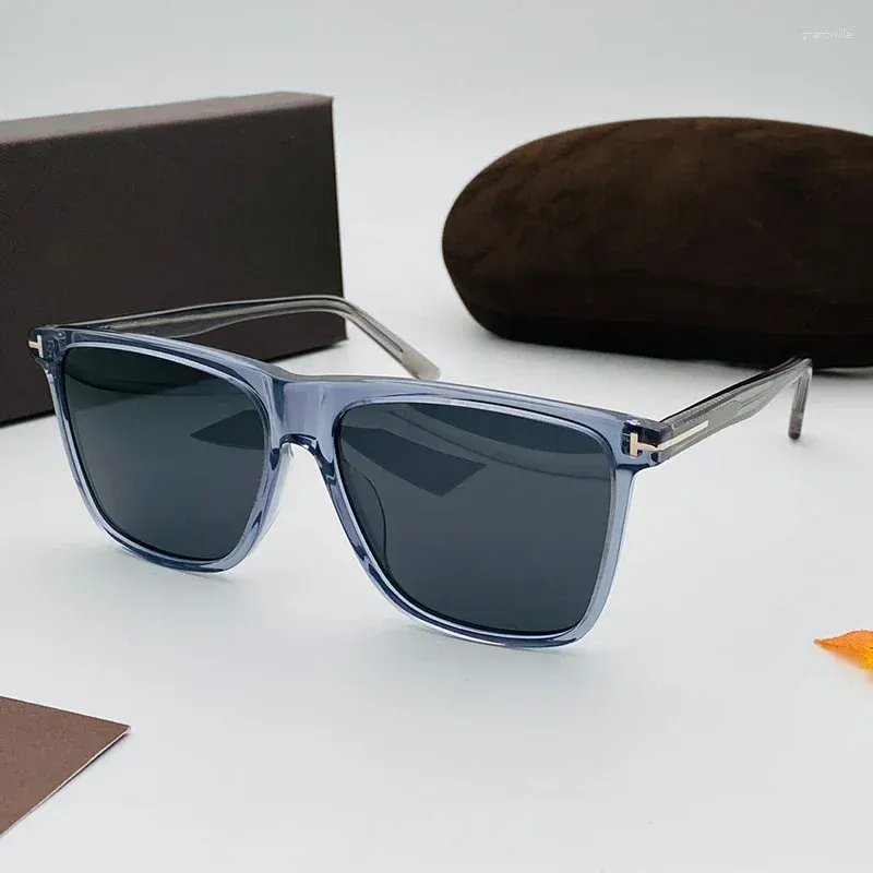 Sonnenbrille 2024 Vintage TF832 Designerin Langlebige Gläser Männer Frauen Square Fashion Driving Goggles UV Gafas Oculos