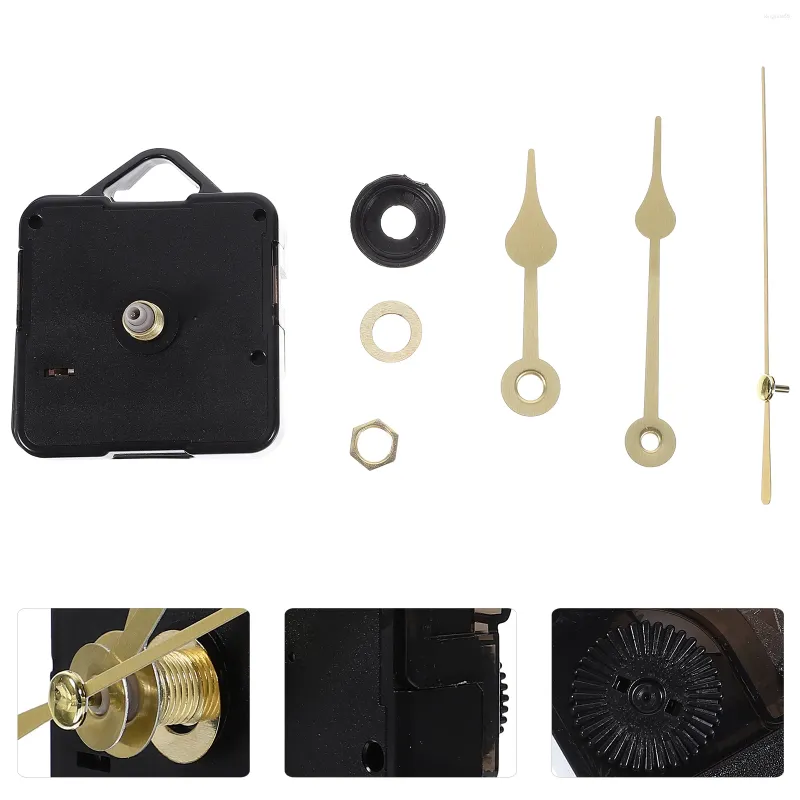 Klokken accessoires diy 15-20 cm handgemaakte wandbewegingsvaartuigen (3#038 gouden seconden) onderdelen Handsmechanisme vervangende kit