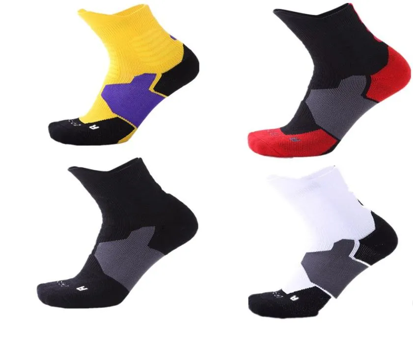 Hochwertige Männer Frauen professionelle Sportbasketball -Socken im Freien im Freien fittess atmungsablöschbar schnelle trockene Socken für Erwachsene9275512