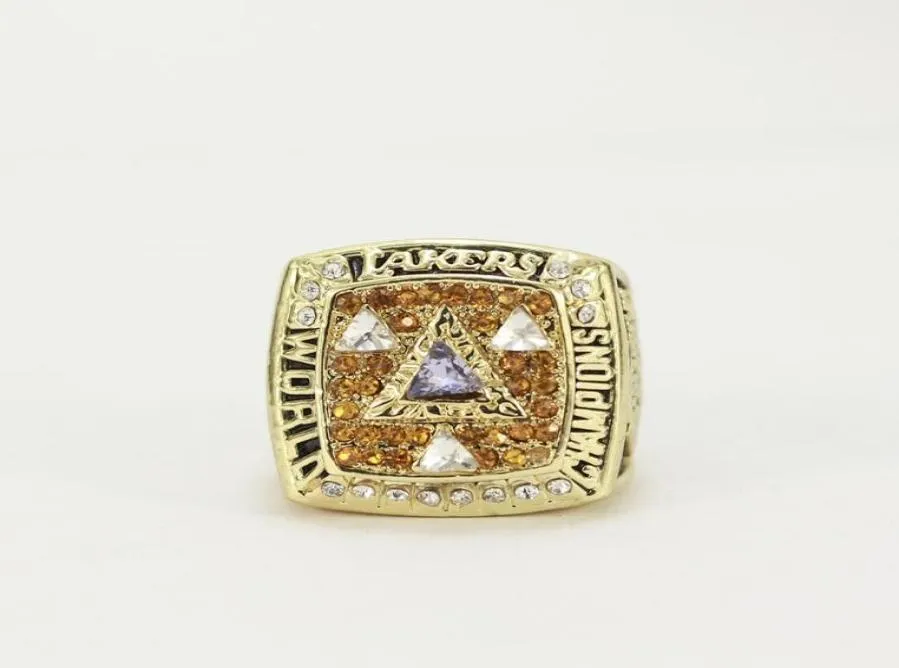 Holida de alta qualidade de alta qualidade Novo Super Bowl Lakers 2002 Ring Men Rings5032618