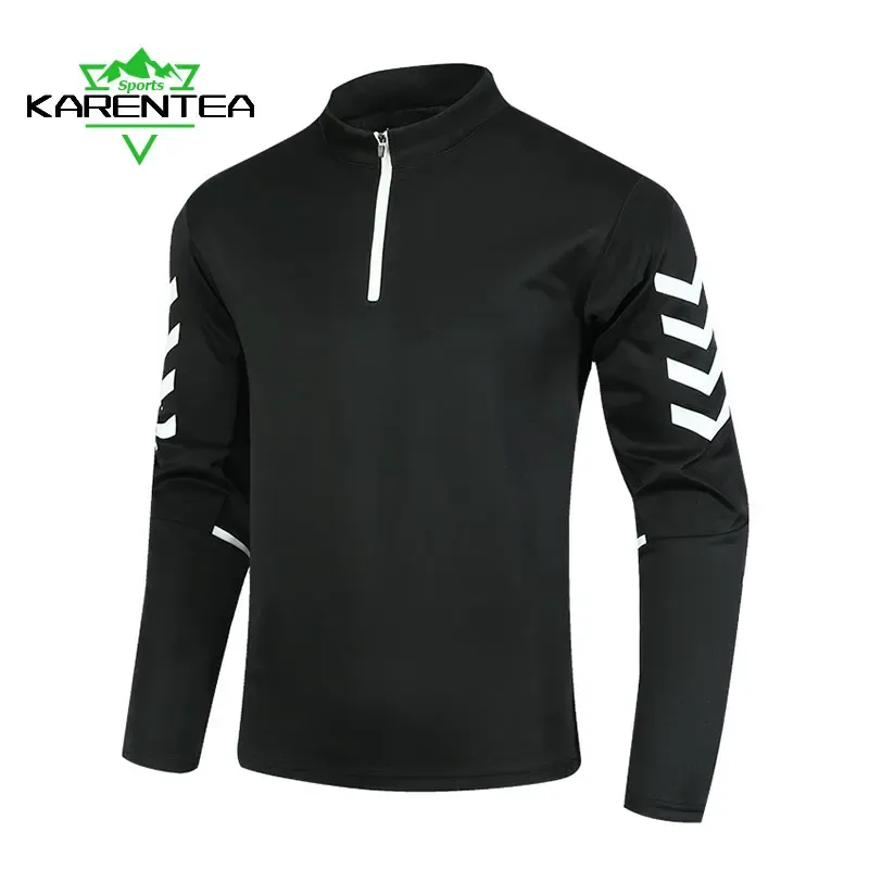 Jaquetas jackets de corrida homens refletidos na manga longa tshirts sportswear jogging arremessos esportes esportes ginástica academia outono de outono timbil toping