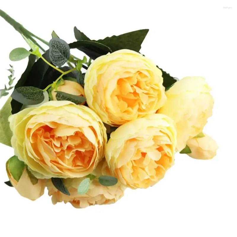 Fleurs décoratives style coréen petit tas de roses artificiels fower faux mariage pour décoration décoration décoration