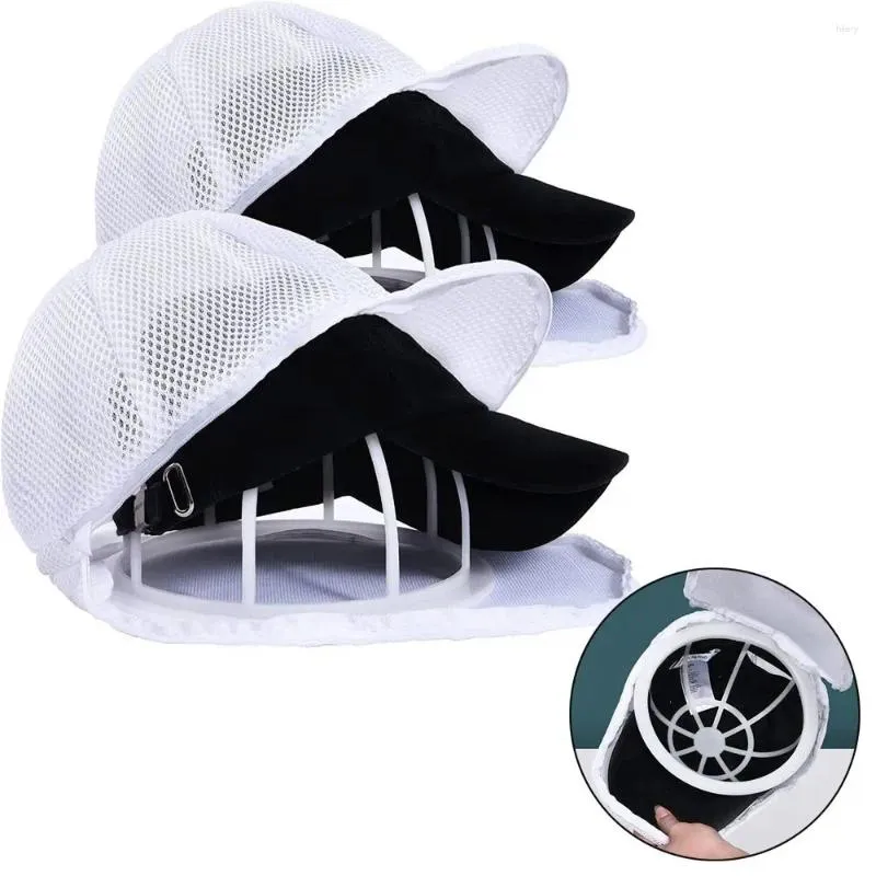 Waszakken Baseball Cap Hat Washer Rack Holder Organisator Effectieve Anti Wrinkle Wash Protector voor wasmachine