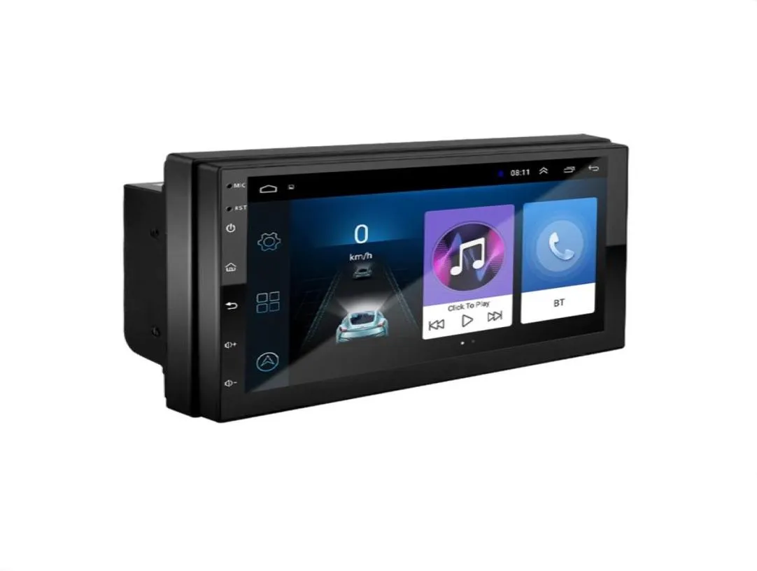 Universal 7 Inch 2Din Android Car Video Radio GPS Navigation MP5 Spelare stöder OBD TPMS CARPLAY HD 10246007510510