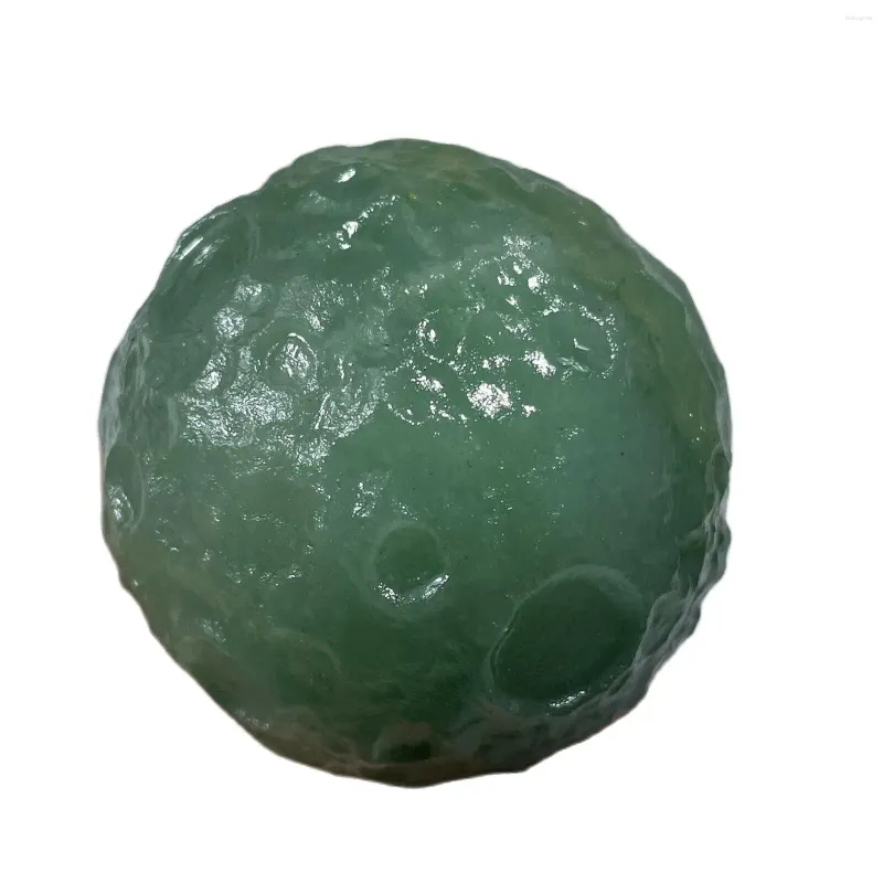 Dekorativa figurer 40mm Natural Aventurine Quartz Sphere Moon Ball Crystal Healing Care- 1pc