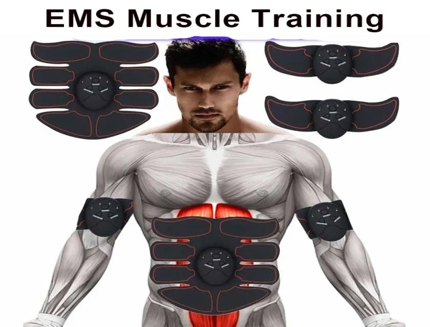 Allenatore di stimolatore muscolare addominale EMS EMS Attrezzatura di fitness Attrezzatura di addestramento Muscoli Elettrostimolatore Esercizio di toner a casa Gym6799701