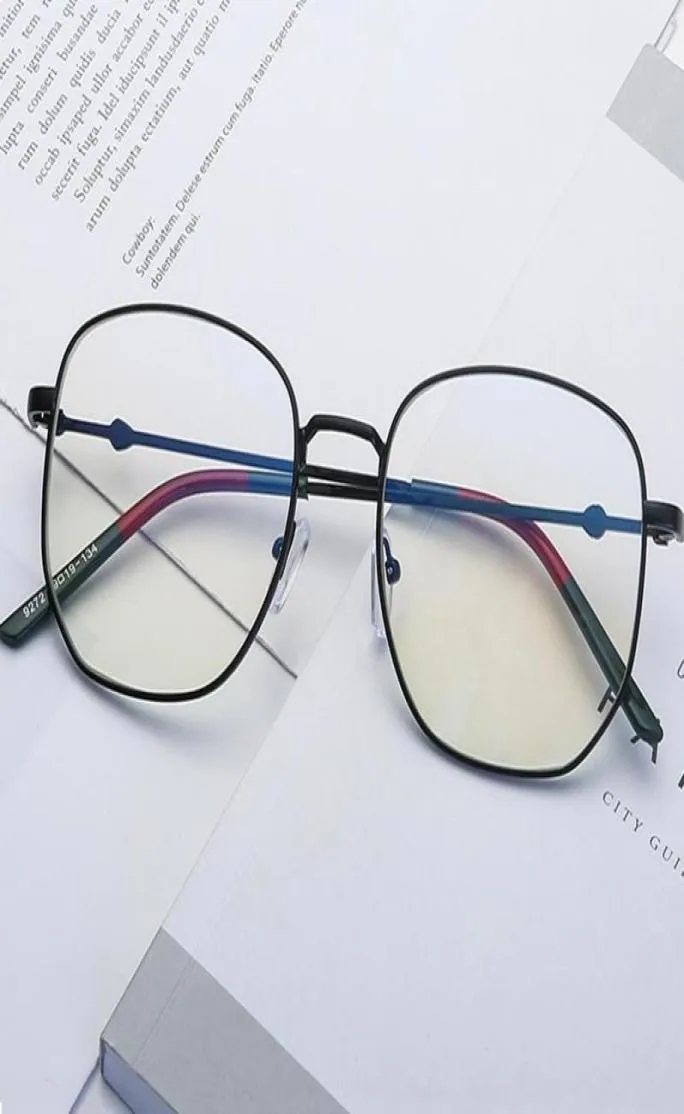 Retro Anti Blue Light Glasses Frame Metal Round Optical Sepectacles Lense Plain Eyeglasses Eyewear For Men Women Unisex Sunglasses4558817