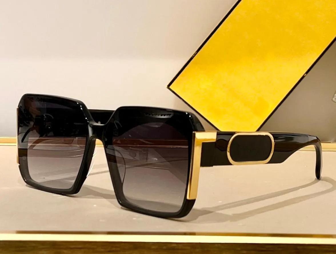 Фанки солнцезащитные очки для женщин и мужчин Лето 0056 Стиль в стиле антильтравиолетовой ретро -пластин