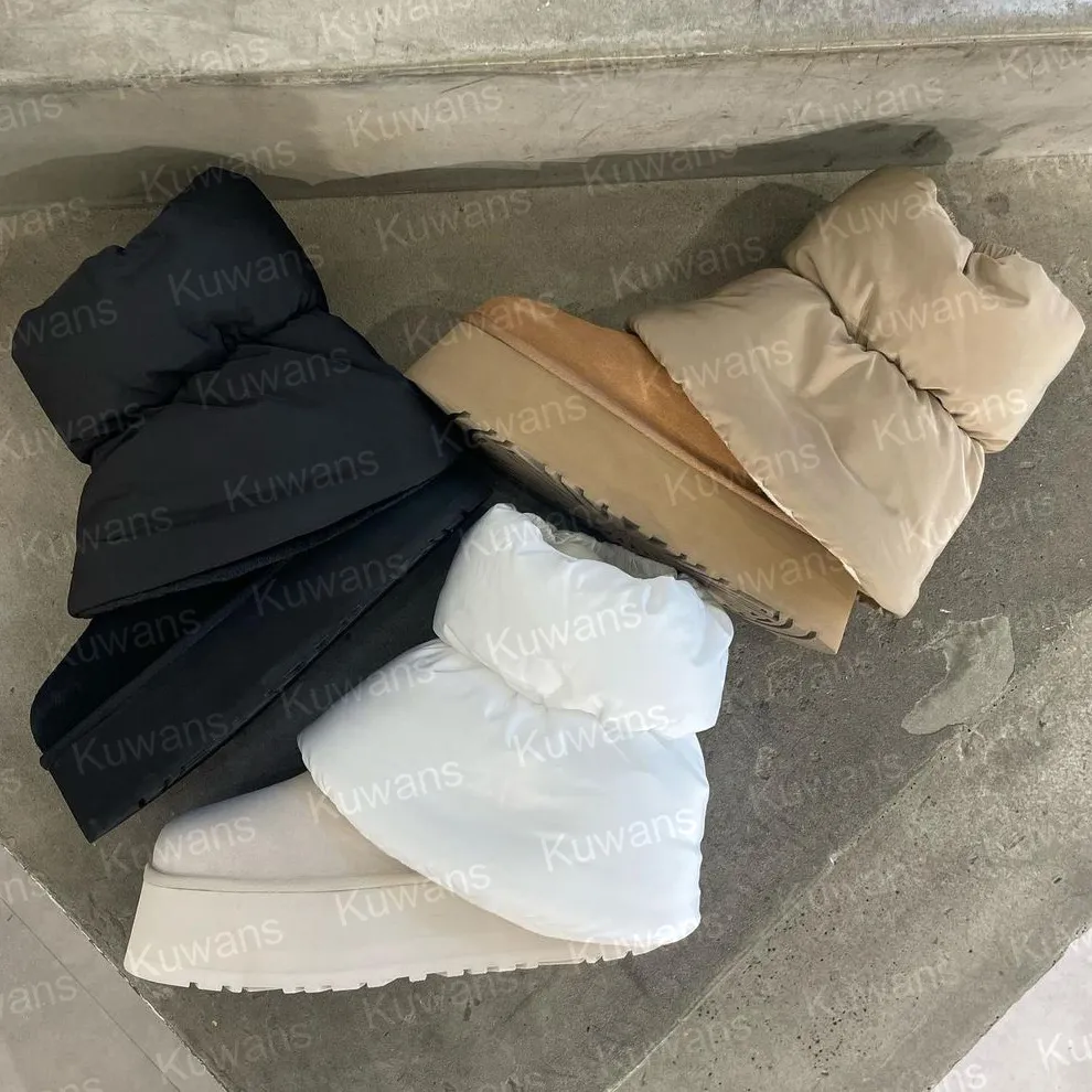 Women Classic Mini Dipper Puffer Boots Ultra Mini Snow Boot