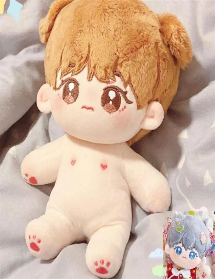 20cm Taehyung v Hand Plush Doll K Bangtamboyi Dolled Toy Idol Collection Gifts Fan Diversion 229J682335