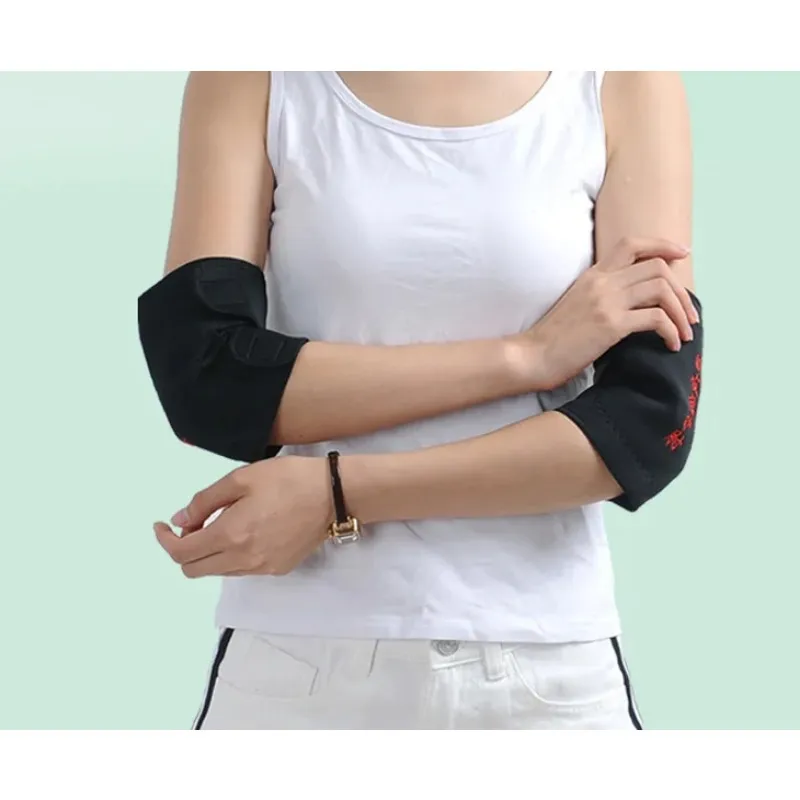 Tourmaline Self Heat Magnet Therapy Elbow Brace Sports Protection Belt Spontane Heat Massager Arm Warmers