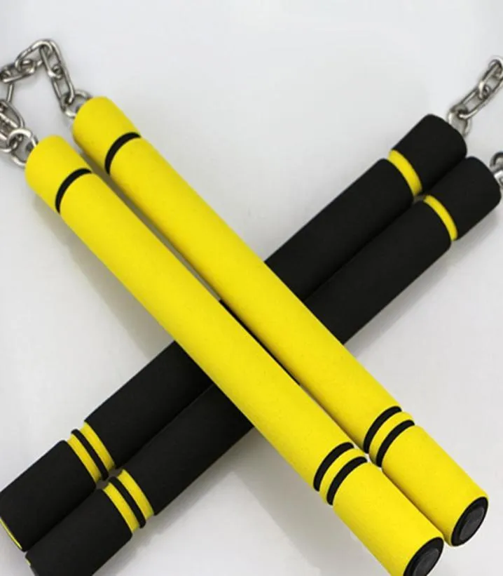 Nunchucks Bruce Lee Martial Arts Foam Nunchakus Practice Performance Kung Fu1209682