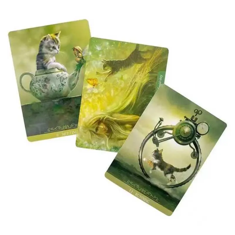 Baraja De Tarot De 36 Cartas Para Principiantes | Juego De Oráculo Portátil De 12x7 Cm, Ideal Para Meditación, Viajes Y Reuniones Con Amigos