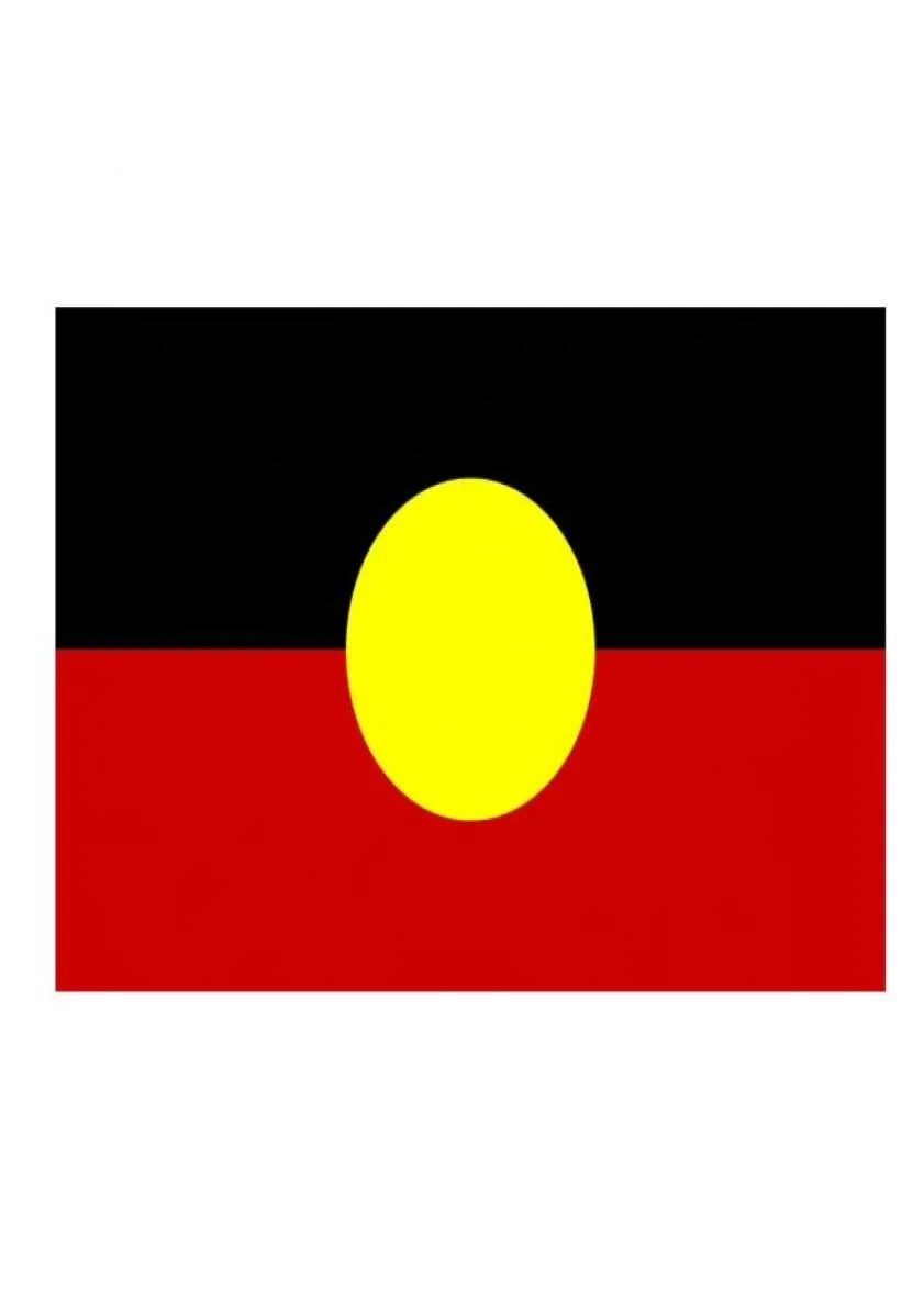 Флаг аборигенов 3x5ft 150x90 см. Полиэфирная печать в помещении на открытом воздухе, продавая национальный флаг с латунными натуралами Shippi8271463