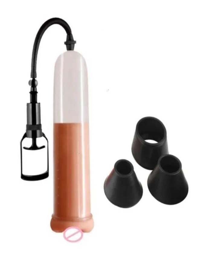 Massager Cock Extender Vacuum Pump Male Dick Erection Assist Device Expansion Massage Care Whole dropship8724784