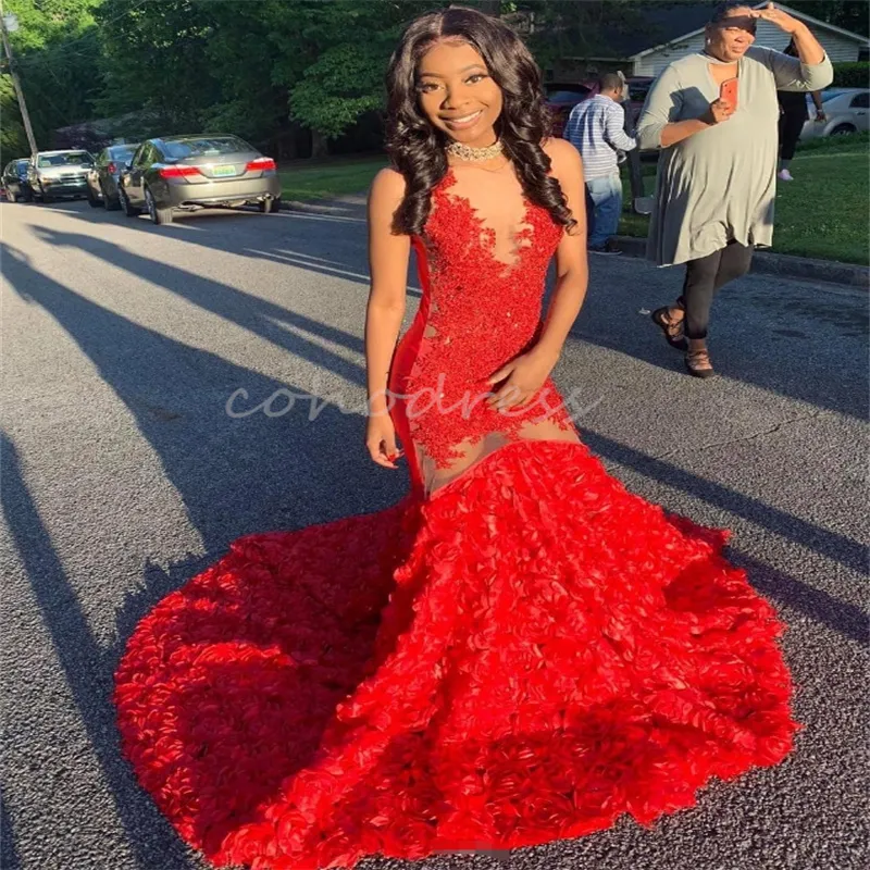 Beautiful Red Prom Dresses With Rose Bottom Elegant... From Cohodress, $129.66 | DHgate.Com Beautiful Red Prom Dresses With Rose Bottom Elegant... From Cohodress, $129.66 | DHgate.Com