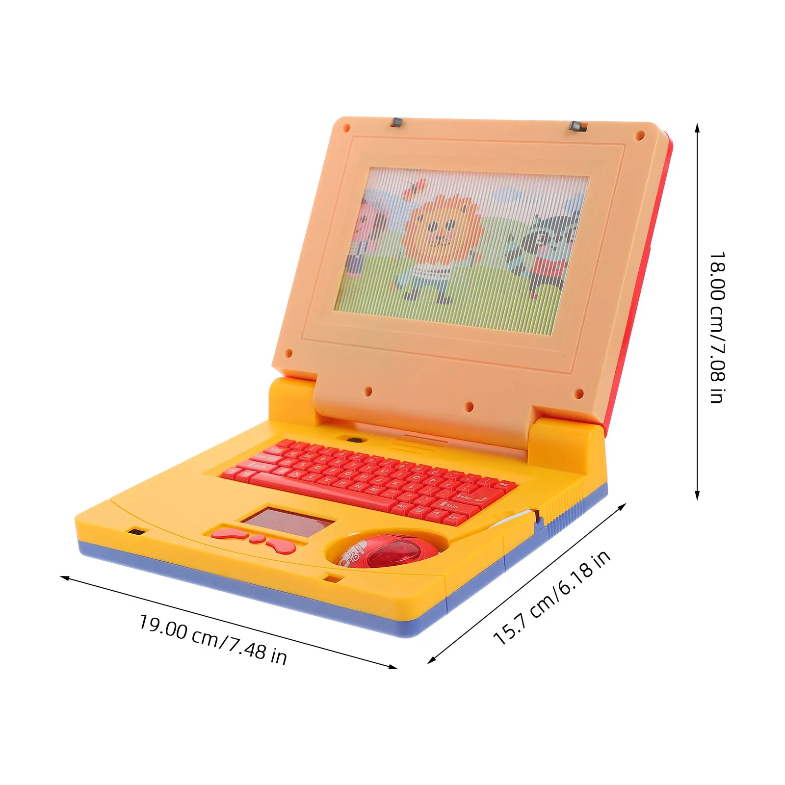 Toy Musical Keyboard Laptop: Educational Computer Toy For Toddlers