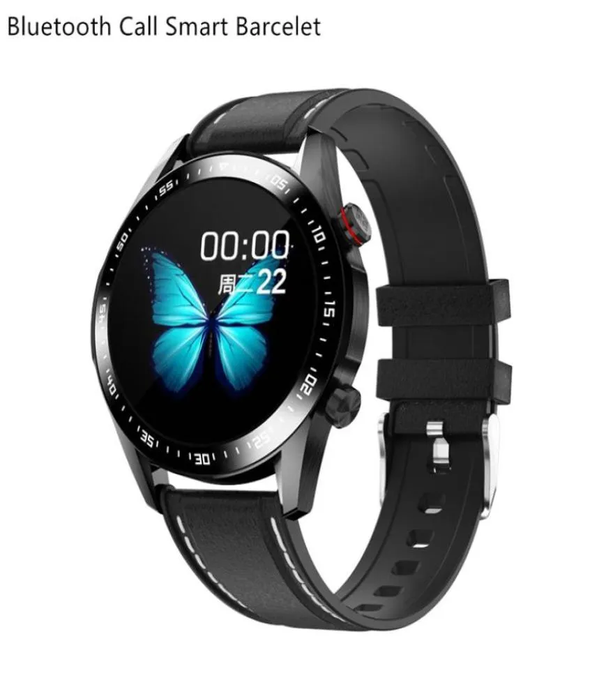 E12 Smart Watch Men Bluetooth Ring Anpassa Dial Personal Touch Screen Waterproof IP67 Smartwatch för Android iOS Sports Fitness 3285310