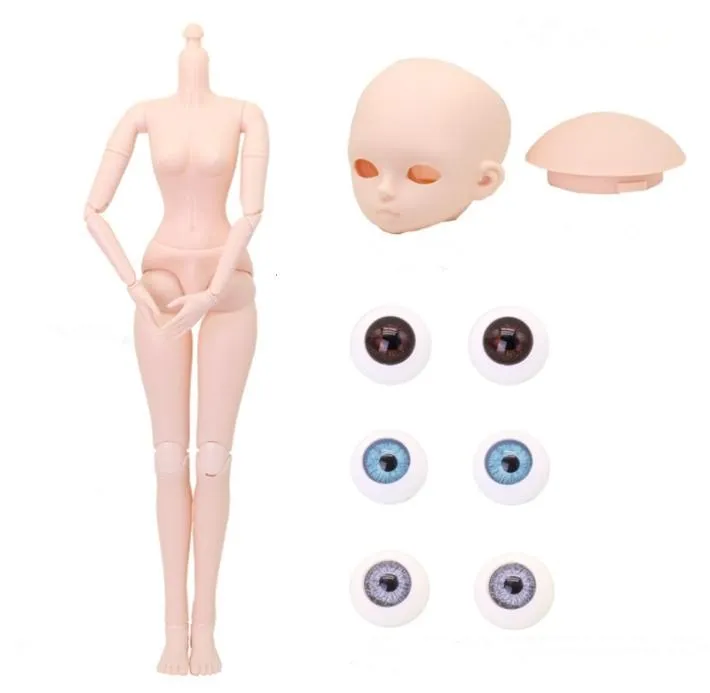 60 cm BJDSD Doll Normal Skin Makeup Olhos vareáveis com sapatos 13 brinquedos DIY para crianças Girls GUINT5304380