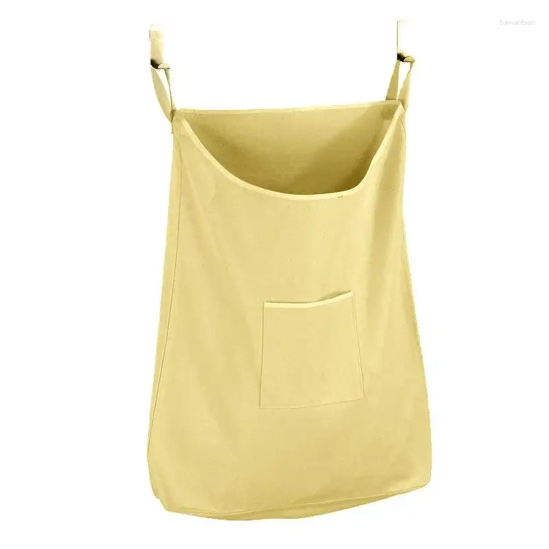 Bolsas de lavanderia Bolsa de armazenamento Boca quadrada de grande capacidade Organizador de roupas sujas penduradas atrás da porta 40