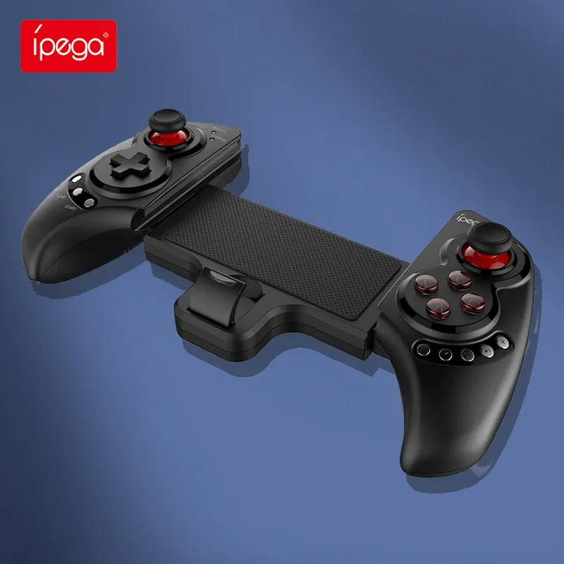 Gamepads Ipega Gamepad PG9023 bezprzewodowy kontroler gier teleskopowych Bluetooth Joystick dla iPada Android iOS telefon tablet pubg moible