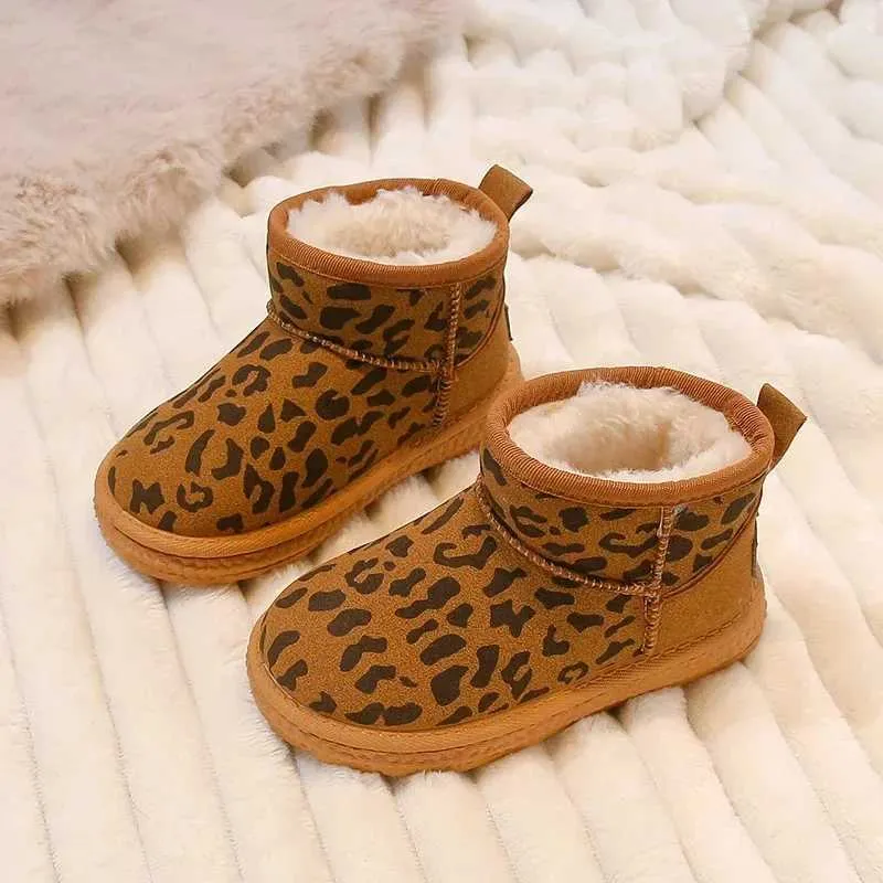 Save Big on Bulk Plush Boots Fluffy Snow Boots: Plush Winter Boots For  Children, Trendy Leopard Print, Soft Soled Cotton Shoes For Boys Girls  Best