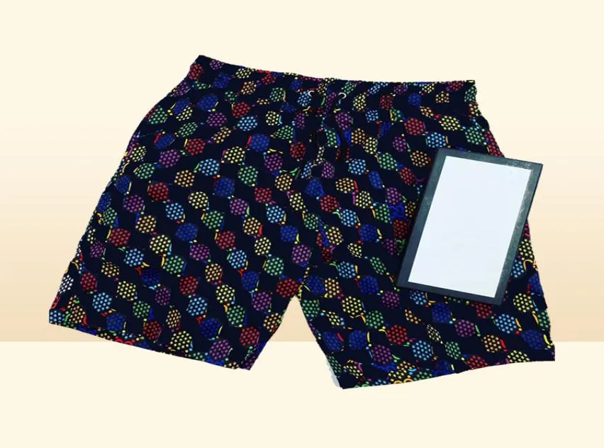 Vintage Letters Shorts Męskie odzież kąpielowa Summer Sumne Spodnie plażowe Tide Bawełna deska Krótka oddychająca sucha szybka surfing Swim Trunks2299773