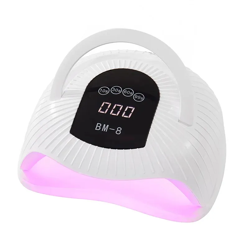 NEW 72LEDs Powerful Nail Drying Lamp 300W Nail Dryer For Drying UV Gel Polish Smart Sensor Portable Handle Design Nail Light