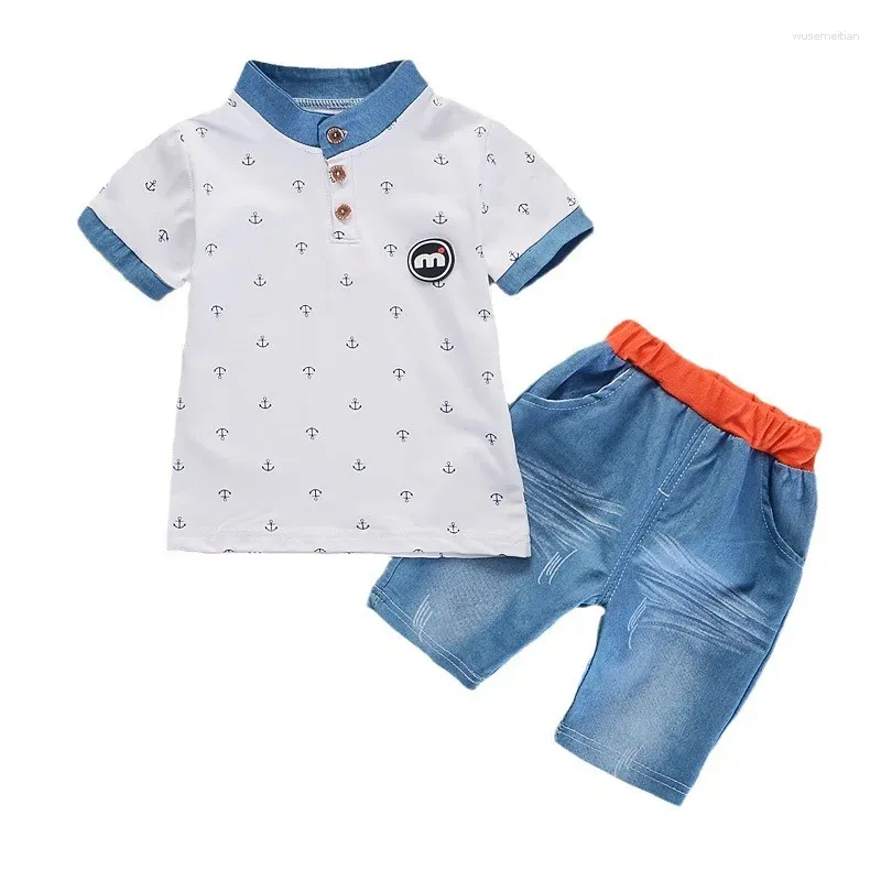 Clothing Sets Baby Boys Summer Clothes Suit Children Casual Shirt Shorts Infant Outfits Toddler Sports Costume Kids Tracksuits 2Pcs Set