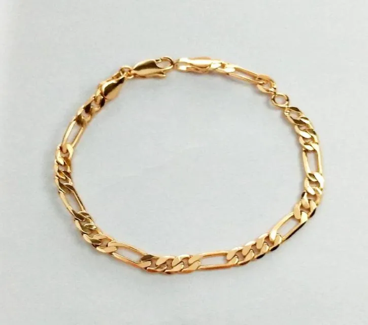 Link Chain 16cm Gold Baby Bracelets Link Kids Bracelet Bebe Toddler Gift Child Jewellery Pulseras Bracciali Armband Braclet B08101798667