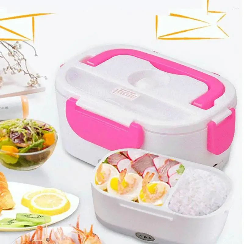 Dinnerware Eu Plug Lunch Box Rapid Heating Portable Electric Grade Stainless Steel For Home