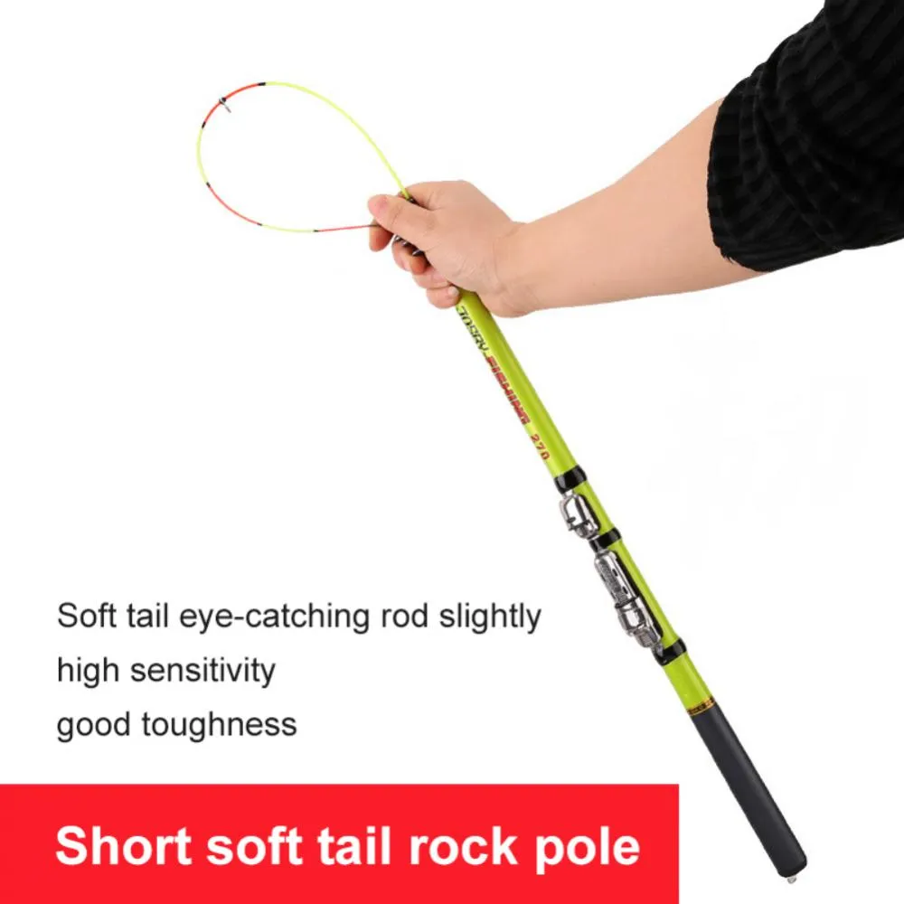 thumbnail image 2 of Multi-Section Travel Fishing Rod - Carbon Ceramic Guide For Sea & Freshwater Fishing 2 of 12