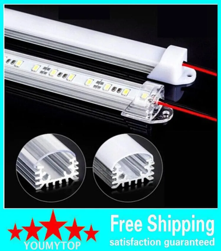 5630 LED BAR U GROOVE LIGHTS 50CM مقاوم للماء 36leds LED Strip Strip DC 12V LED Strips Hard Cover8636701