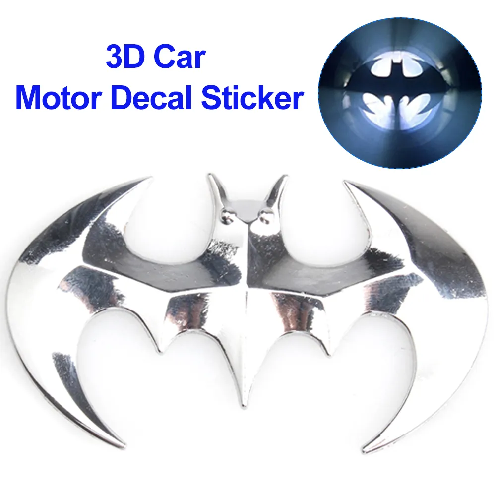 Lot De 4 Autocollants Moyeux 3D Style Batman - 50mm, Universels Pour Jantes De Voiture