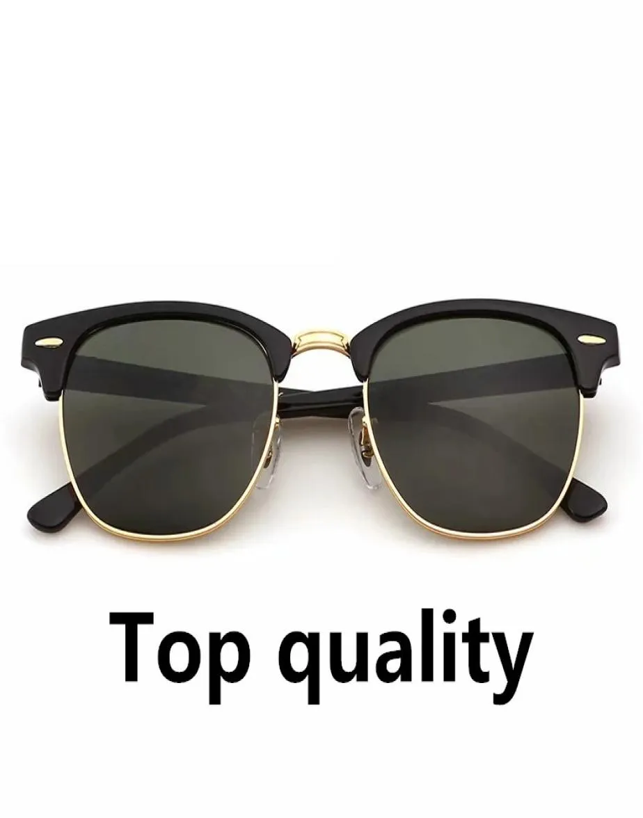 Lunettes de soleil designer de haute qualité Men de soleil Femmes Lunes de soleil Lens en verre Cadre métallique Zipper Vintage Sports Sunglasses avec Case2487565