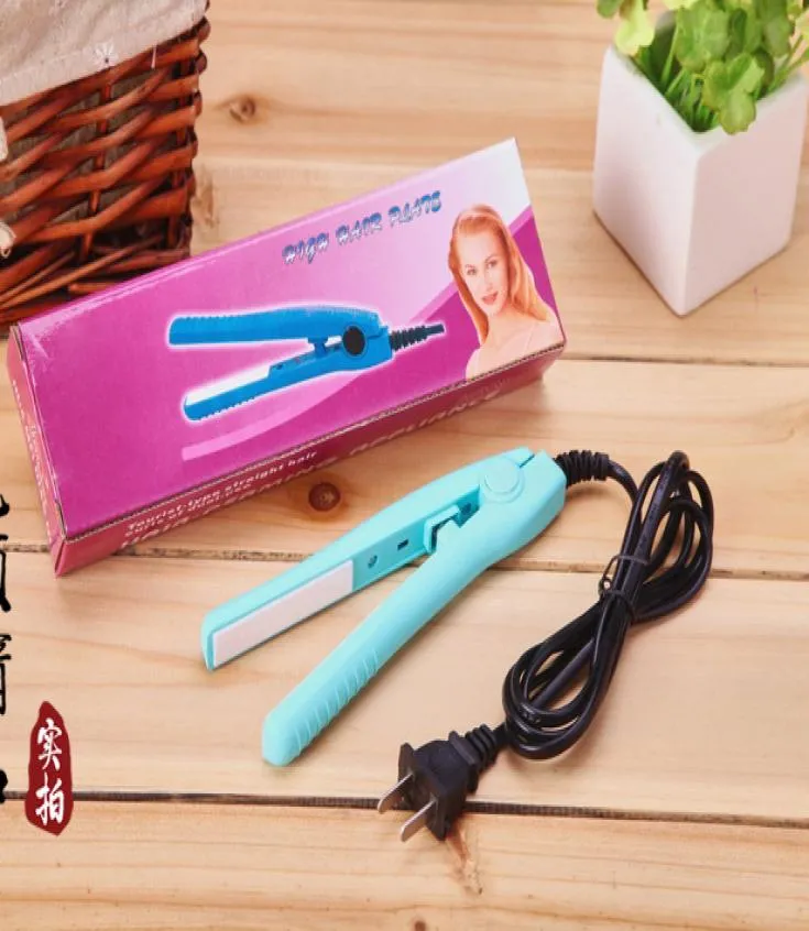 Mini les cheveux électriques professionnels Small Small mignon Efficient Electric Hair lissener Electric Splint Ion Perm Portable6059857