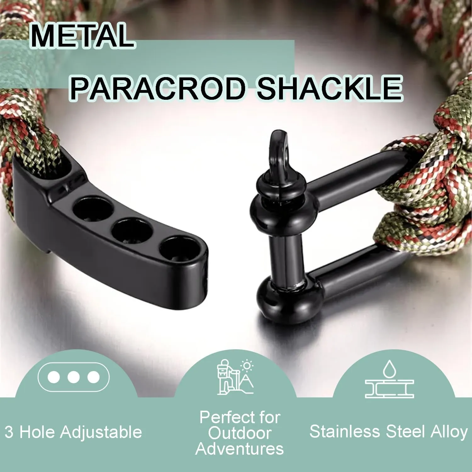 Metal Bow Anchor Adjustable Paracord Bracelet Buckle D Shackle Clip Side  Release from Dhgate Wires, Cables \u0026 Cable Assemblies - price 16.5, image size:1500x1500