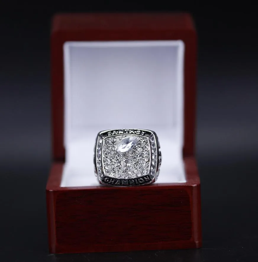 2019 Fantasy Championship Ring Football League FFL Championship Ring for Fans Mens Souvenir Gift5343495