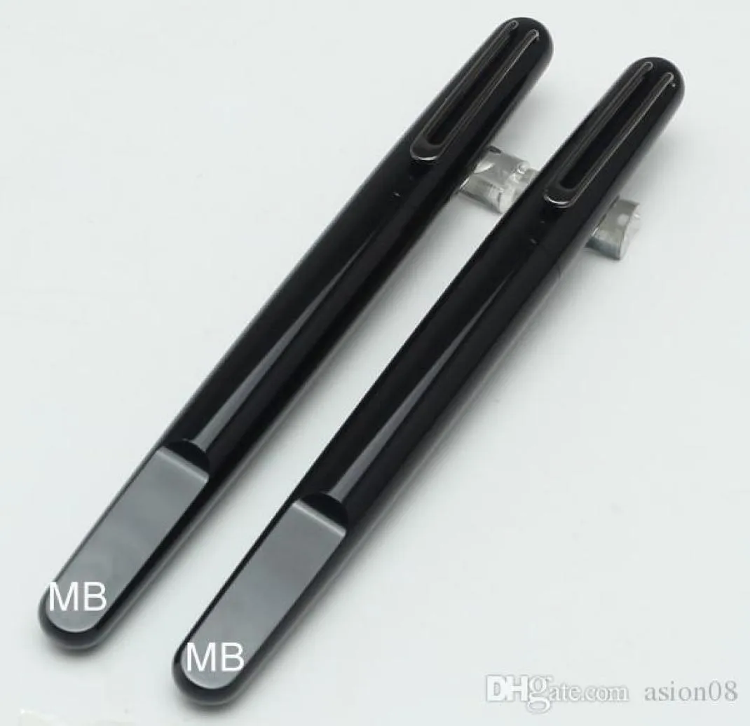 Newson Luxury Quality Black Resin Magnetic Cap Rollerball Pen Carving School Office Business Fashion Cufflinks option3895134