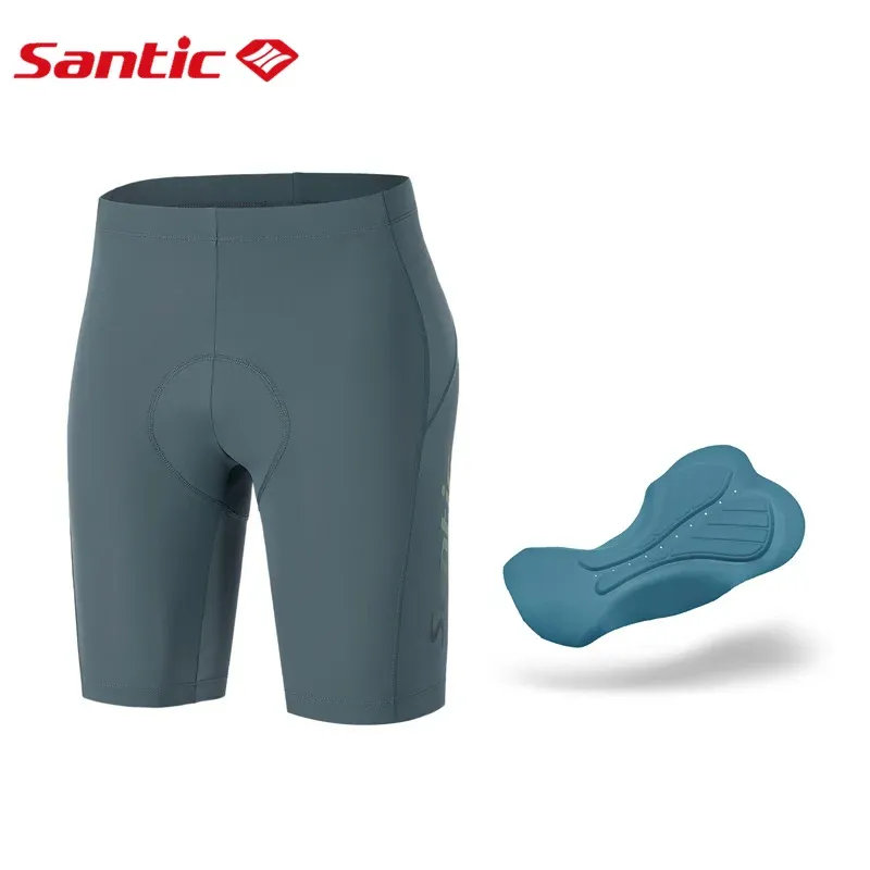 شورتات شورت Santical Men Cycling Clicks Coolmax 4D Pad Pad Strockproof MTB الدراجة السراويل