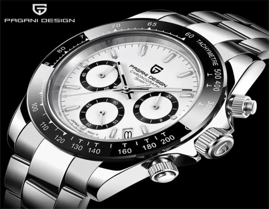 Pagani Design Top Brand Men Men Sports Quartz Watch Men Luxury Men de luxe Affiche de bracelet Mode décontractée Regogio masculino 2206221148757