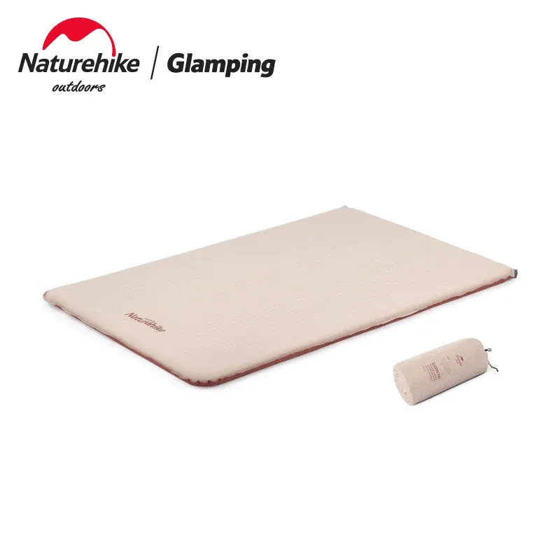 Pads NatureHike Automatic iatable tampon extérieur Tente de couchage Mat de sol Dampporof Mat de sol Camping High Rebound Sponge Mute Matelas