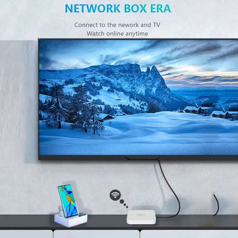 DHgate.com:4K Android TV Box, 3D Media Player, 8GB RAM, 128GB ROM, Quad ...