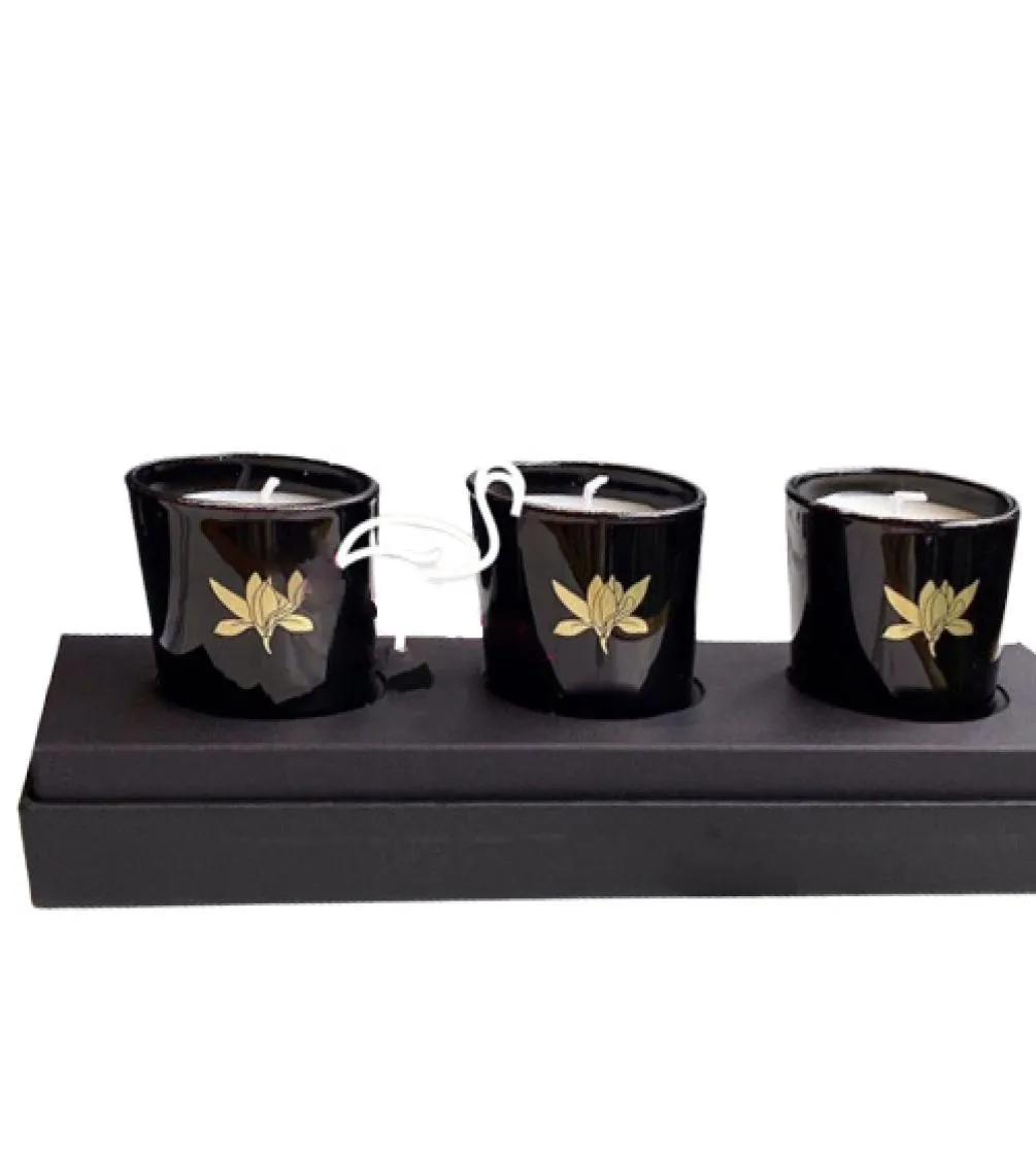 Geschenkdoos Set van 3 kaarsen Geurende Candle VIP Colllection C Home Decoratie Xmas Gift6276005