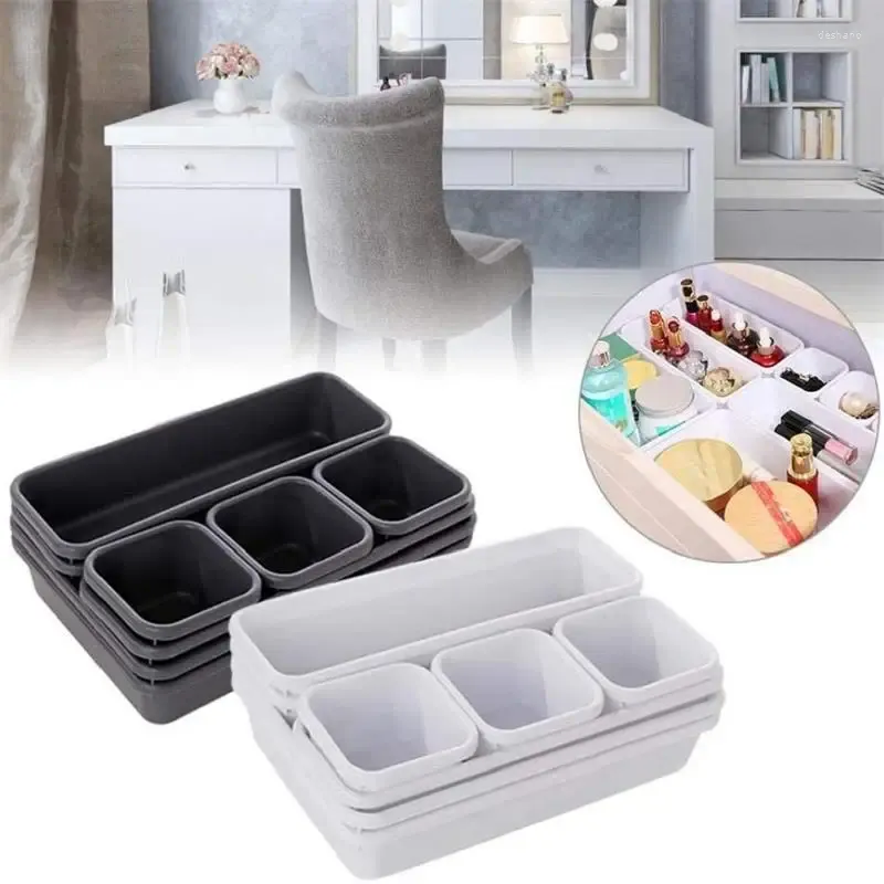 Storage Bottles Multifunctional Drawer Box Kitchen Cabinet Tableware Office Supplies Desk Household Organizer Trays