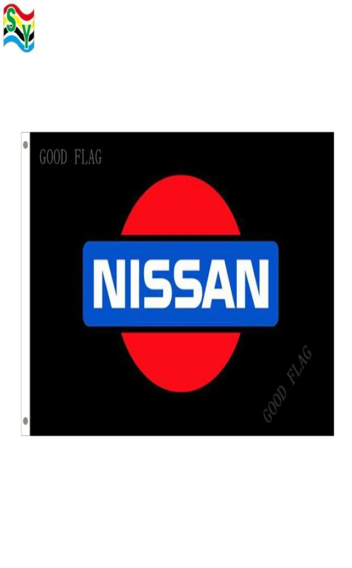 Nissan sinaliza tamanho de banner 3x5ft 90150cm com bandeira de metal grommetoutdoor 22288613