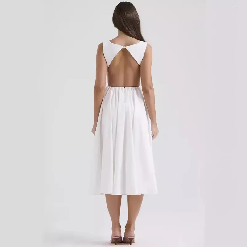 Backless Clubwear Dress for Juniors Knee-Length Polyester Summer Streetwear  from Dhgate Basic & Casual Dresses - price 42.02