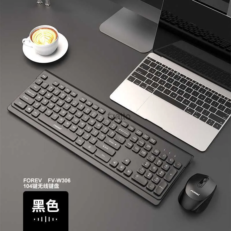 Keyboard Mouse Combos Wireless and Set W306 Business Office Home Game Computer Peripheral Source Factory H240412