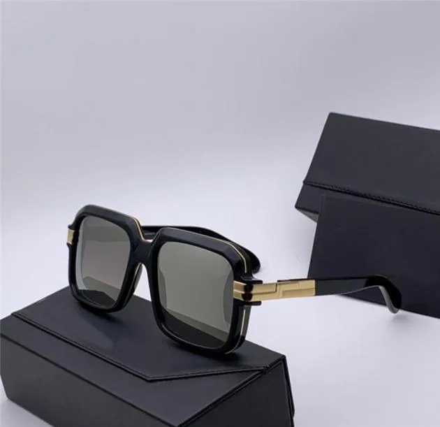 men German sunglasses 667 square retro classic frame ashion simple design style with box2370081