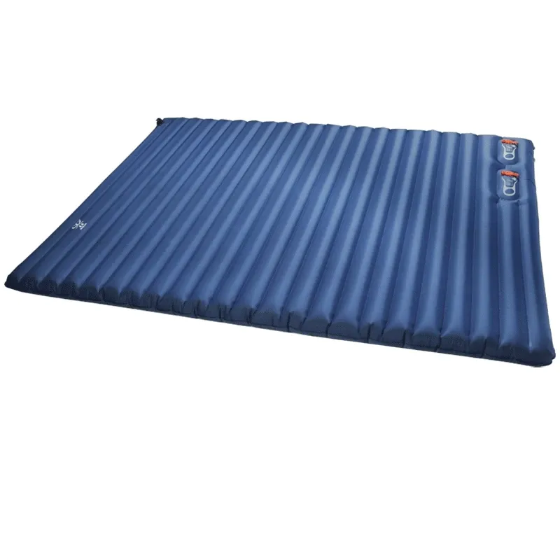 Pads Outdoor Camping Dikke luchtmatras dubbele tent kussen vochtvrije voet automatische dubbele hekelbare kussenkamp tent mat